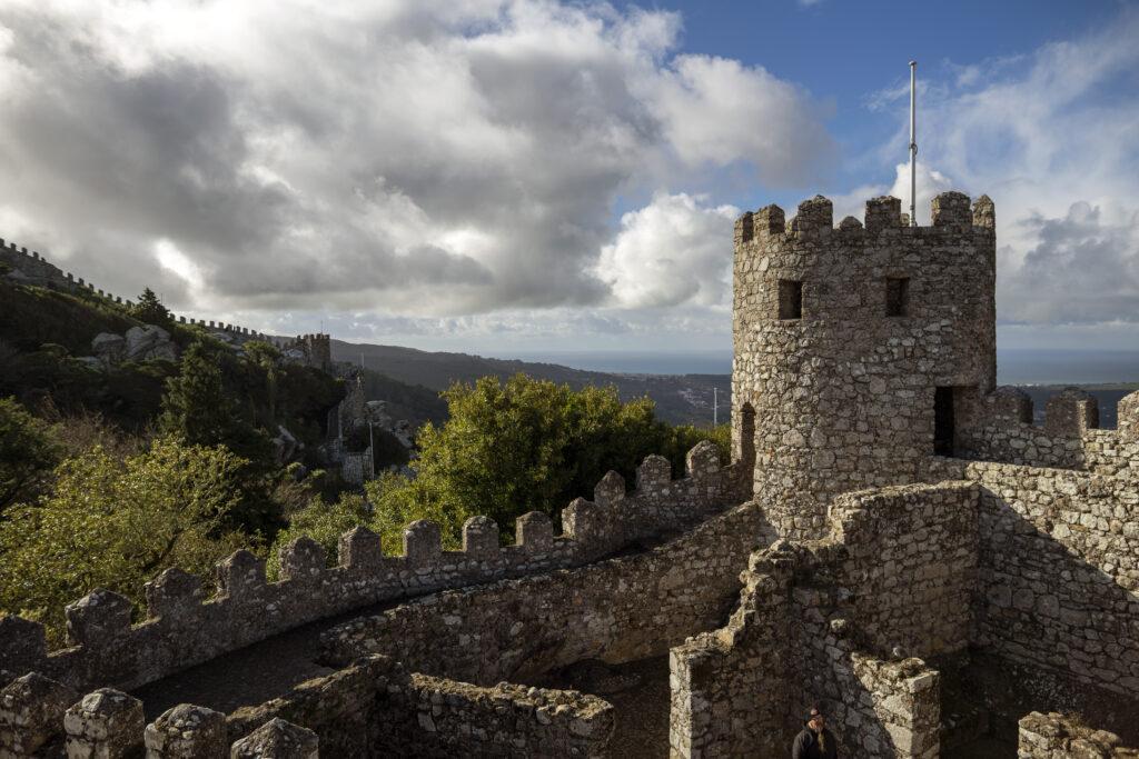 Castle of the Moors in Sintra Portugal